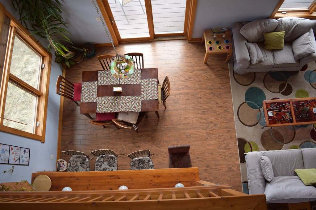 Dining table from loft