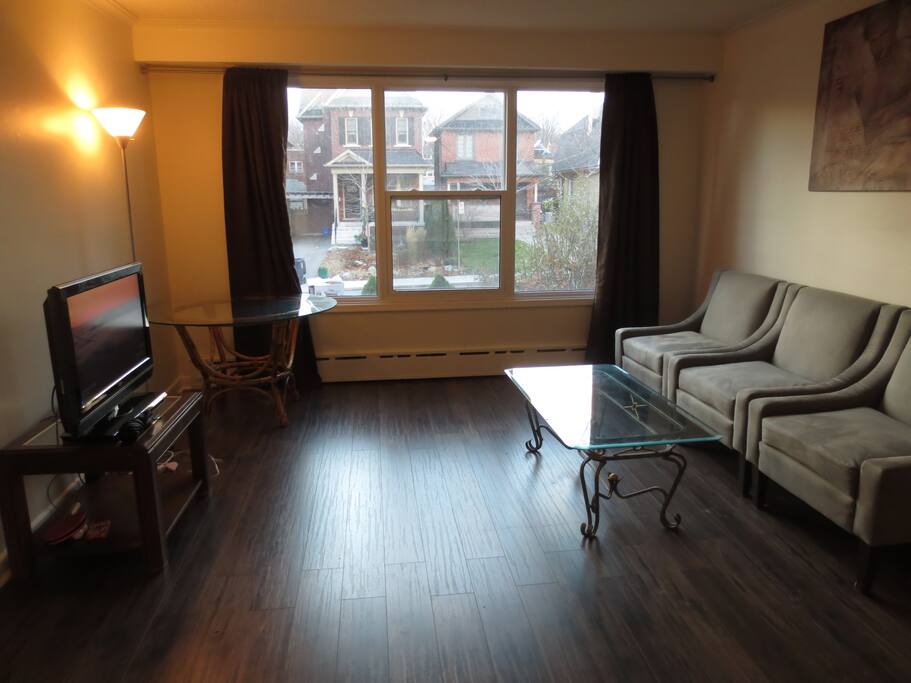 Large window, large living area