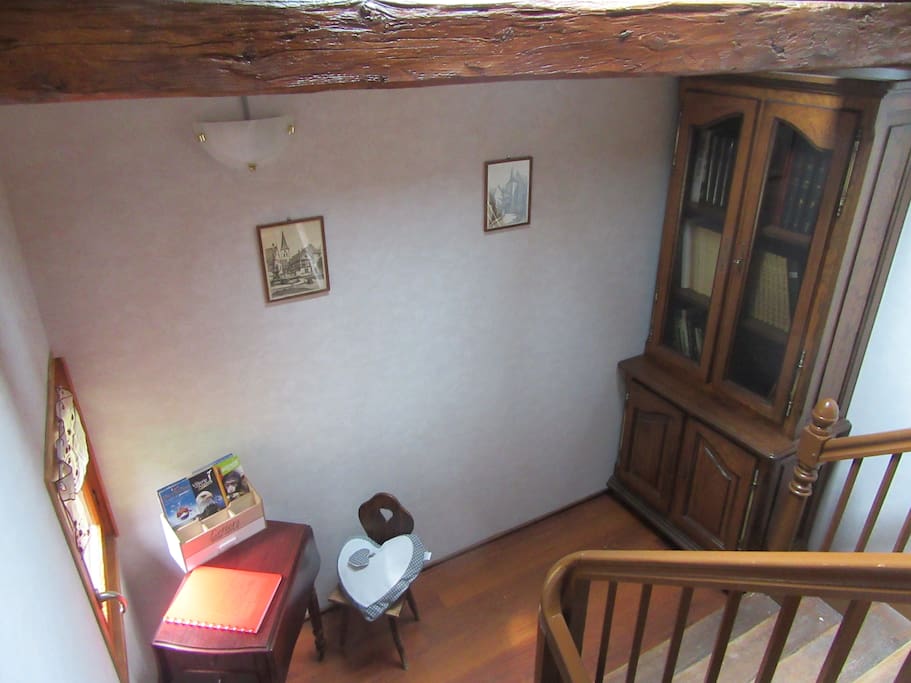 Le palier avec son escalier