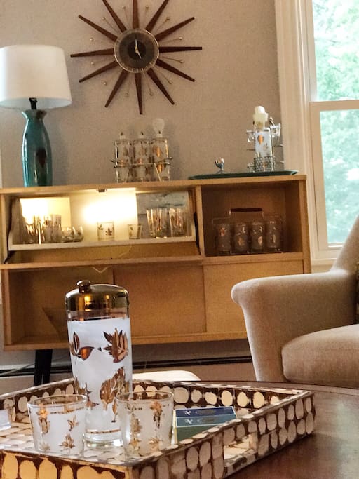 Martini's in the Living Room