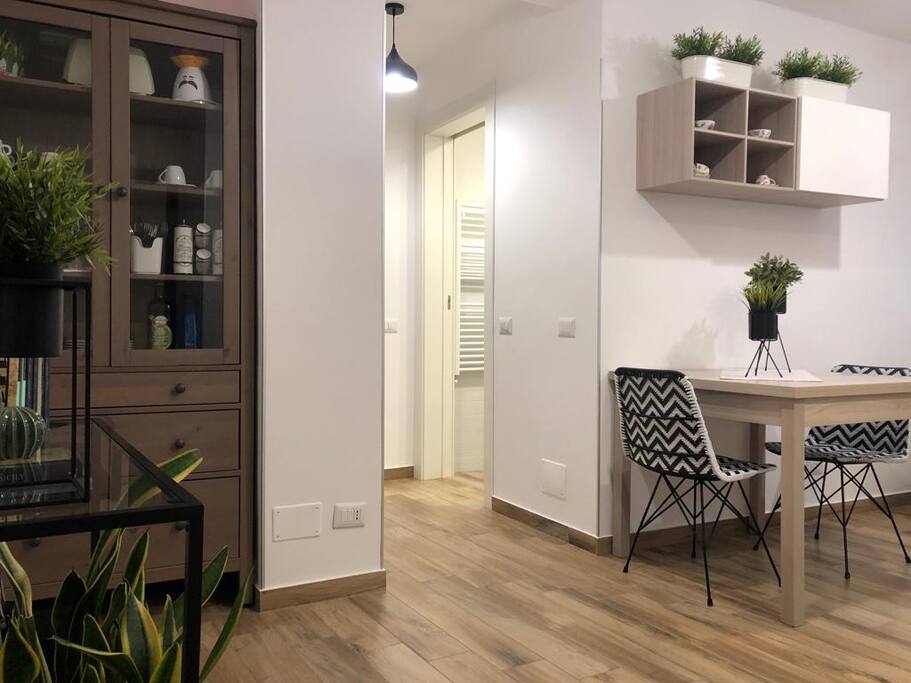 ingresso e zona living