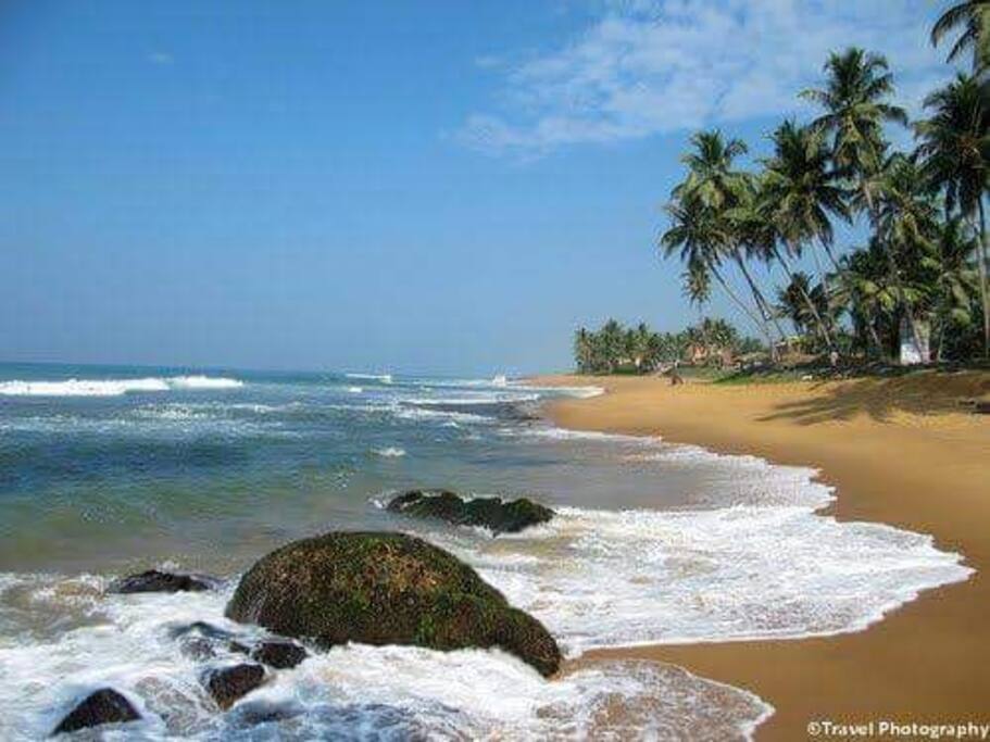 breathtaking view from the Ashen's Beach House.