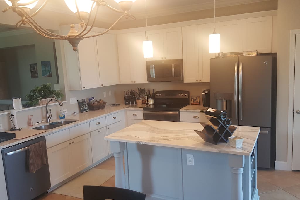 Enjoy a fully equipped kitchen