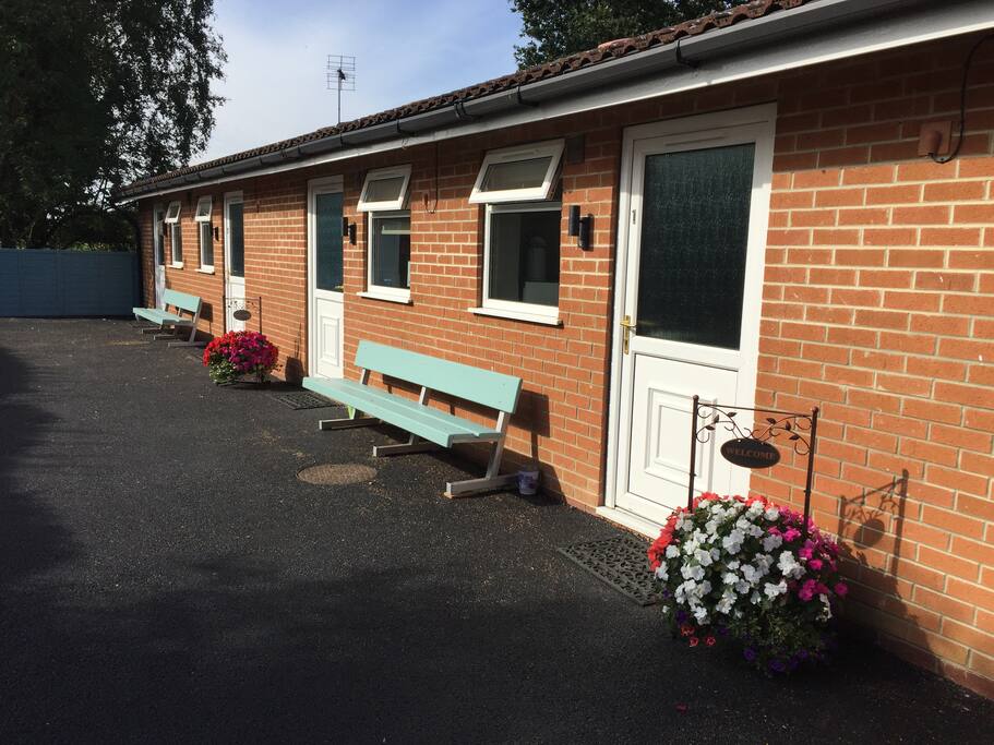 Four holiday apartments