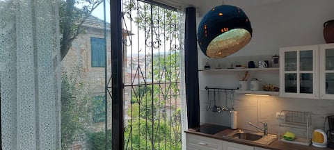 Studio apt for two with a view