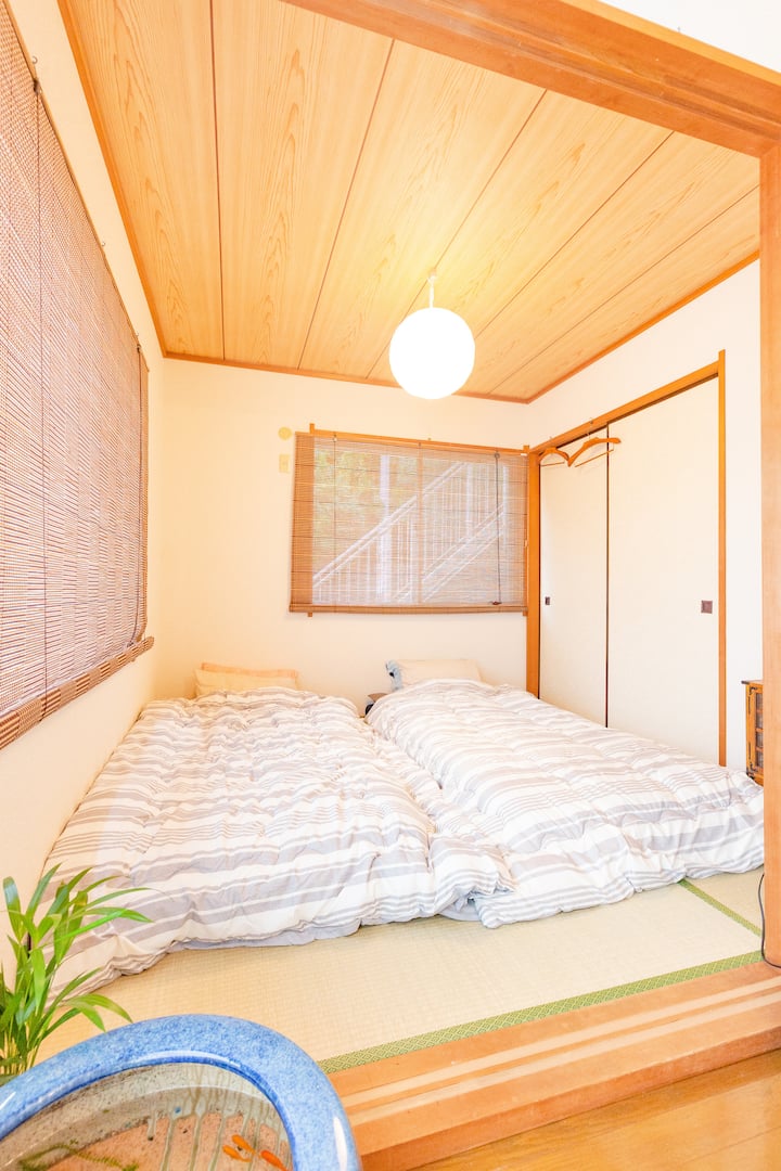 chumba cha kitanda cha tatami. Vizuri sana.