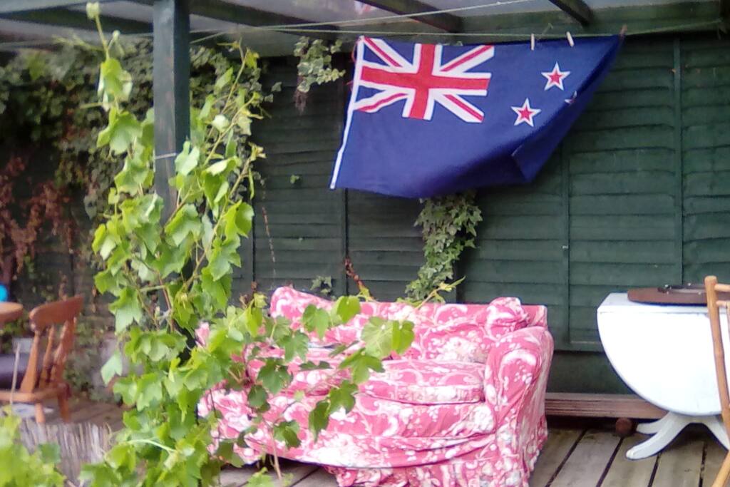 Chill on the decking