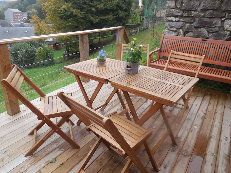 terrasse agréable