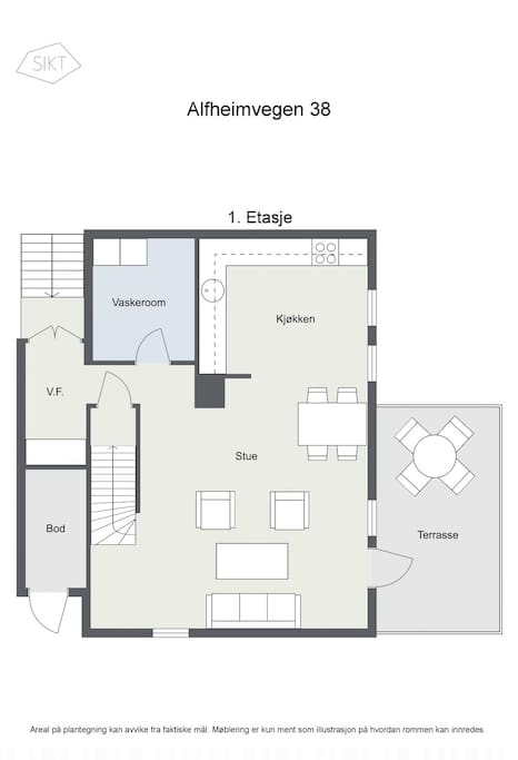Plan 1st floor