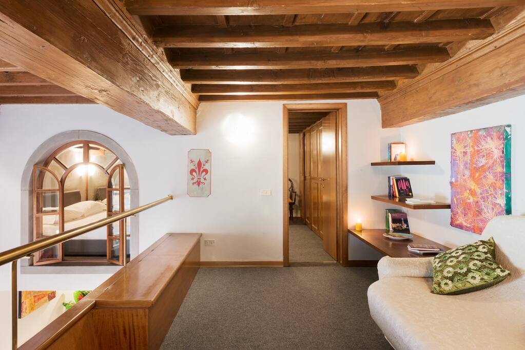 The Mezzanine - The relax area & The Bedroom