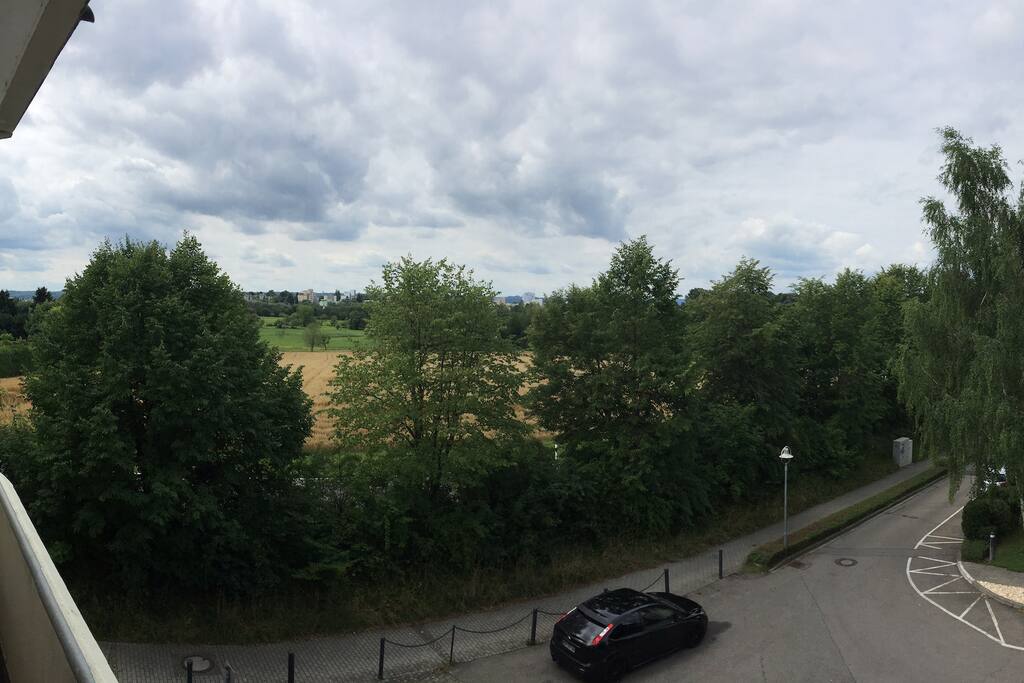 Schöne Fernsicht