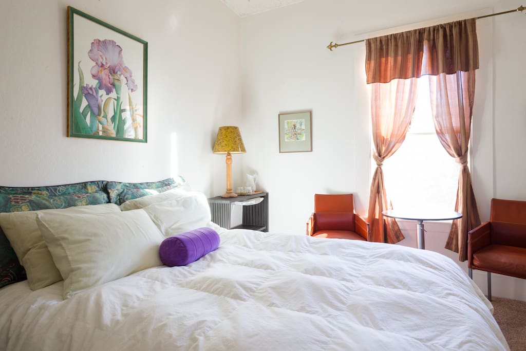 Tall ceilings throughout our home