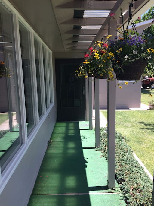 Front entrance