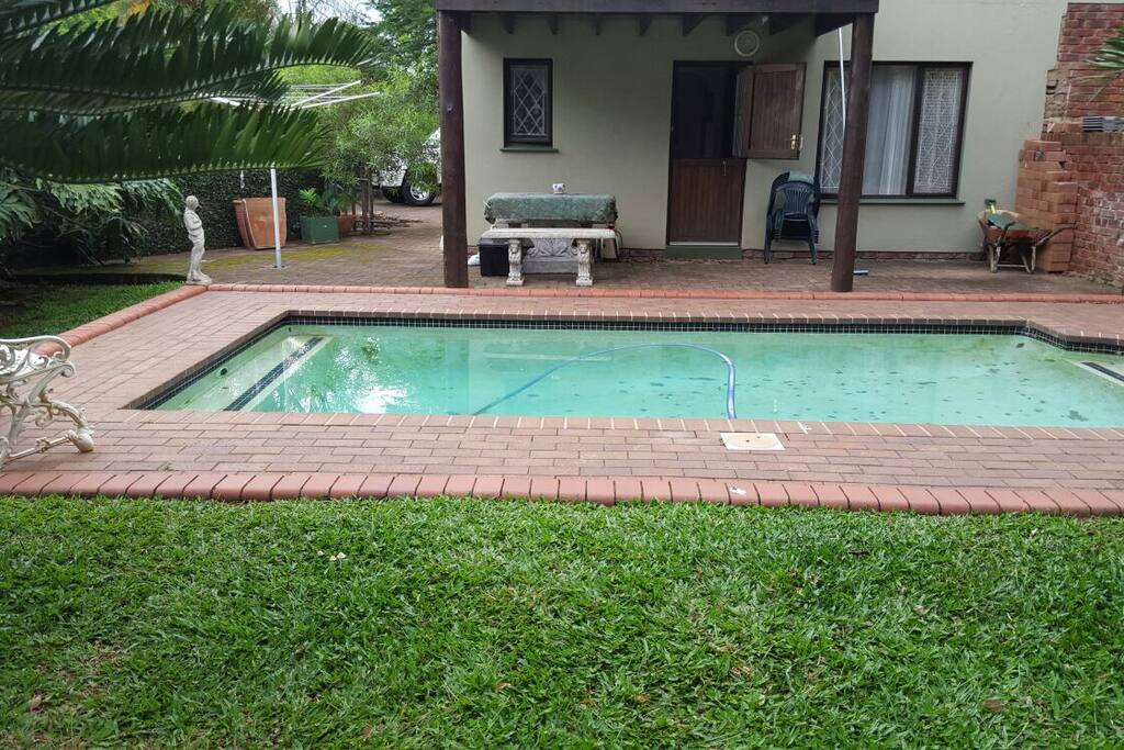 Pool and view of unit (downstairs only)