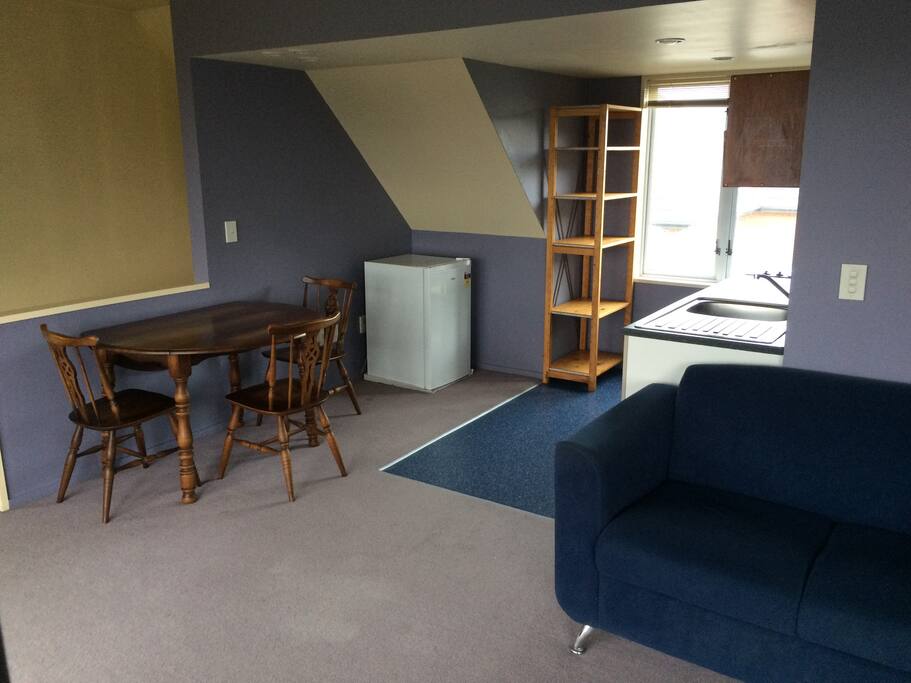 Kitchen and dining area