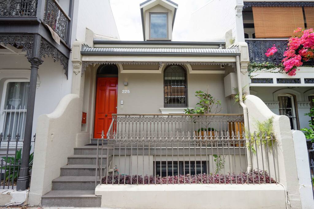 Victorian terraces in historic North Newtown