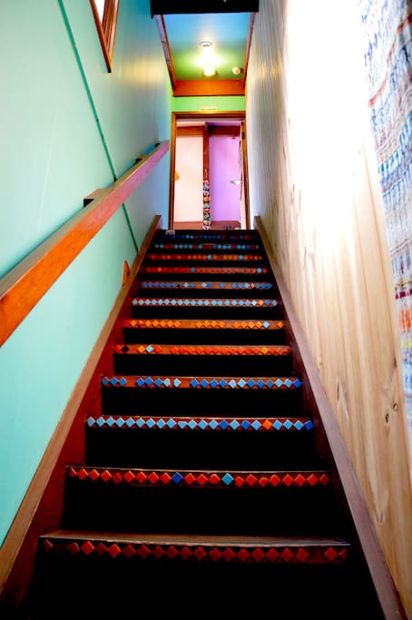 Entrance stairway