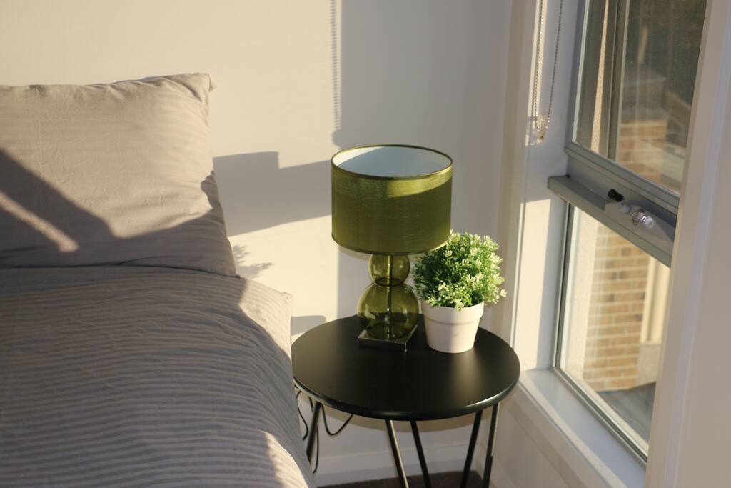 Bedroom 2 with a queen bed (bed linen may vary)