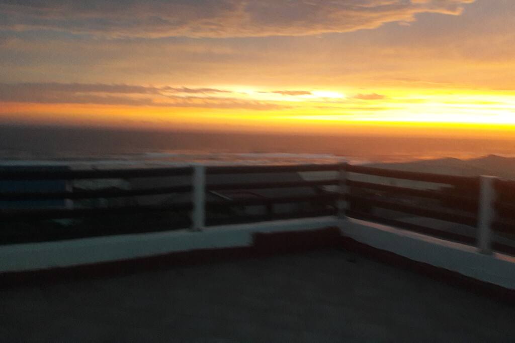 View from deck