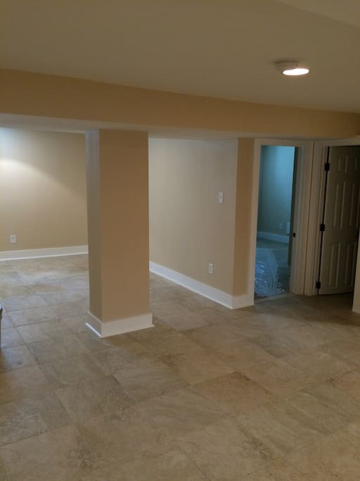 Basement with Bedroom