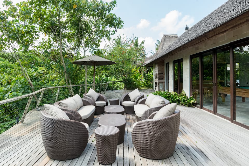 Villa Lumia, between a river and the rice fields, Ubud, Bali, Indonesia, photo 1 of 10