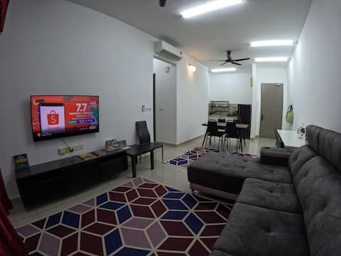 Sunset view on Zentro Residence Service Apart