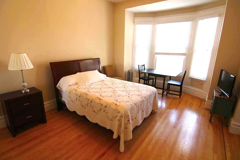 Studio w/ Bay Window