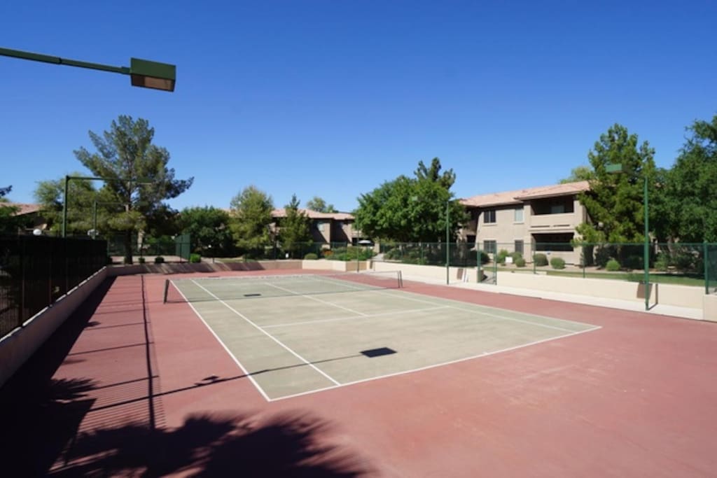 Tennis Courts- 2 Rackets are provided
