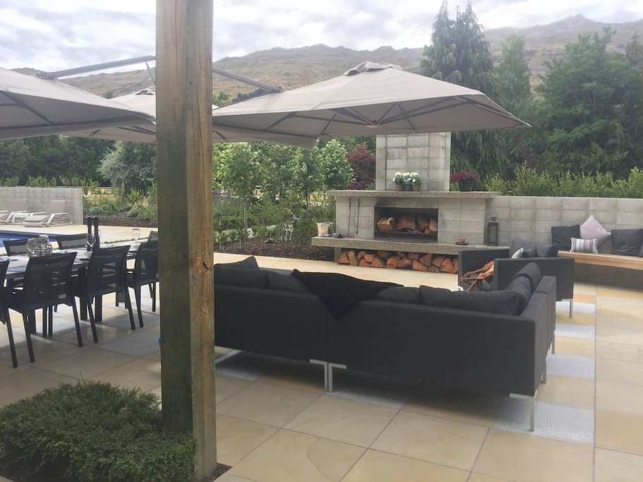 Outdoor Fireplace