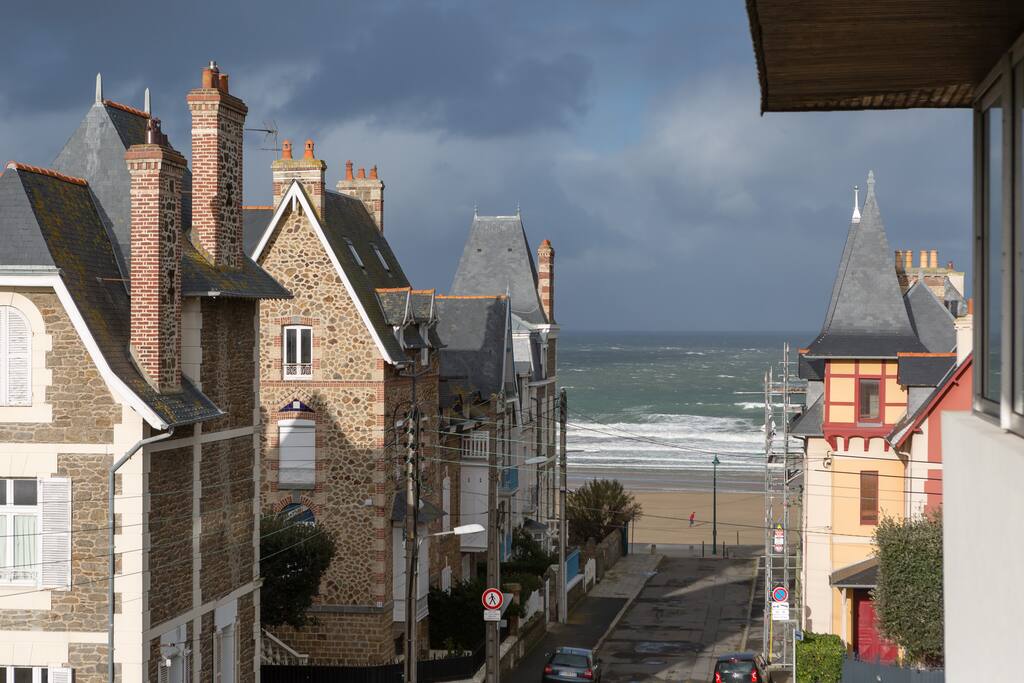 Vue sur mer depuis une des terrasses