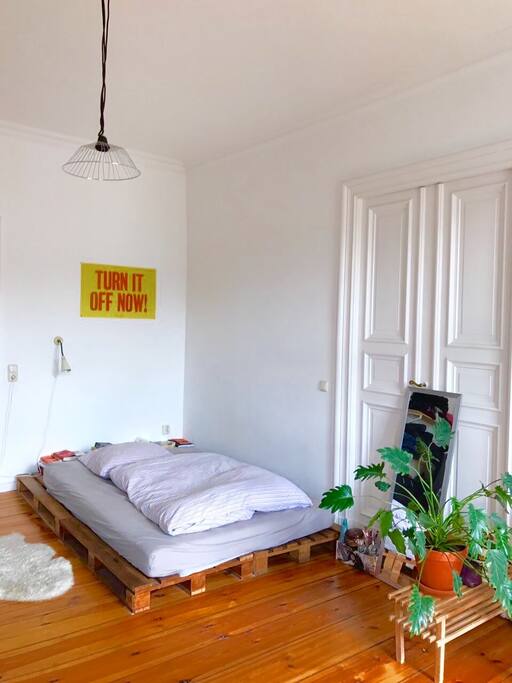 sleeping area