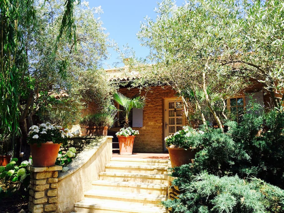 Entrance to main house