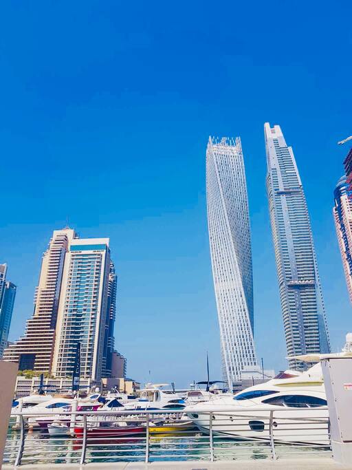 Marina walk and yacht dock 2mins away