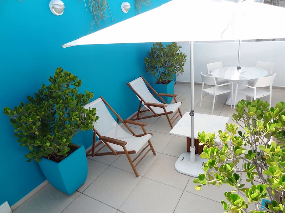Shower for sunny days on your terrace