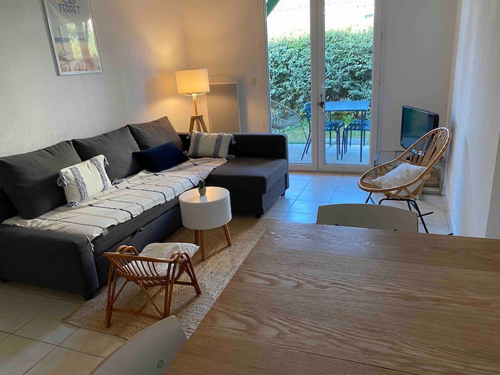 Appartement Avec Piscine Avec Son Jardin Privatif - Contis-Plage