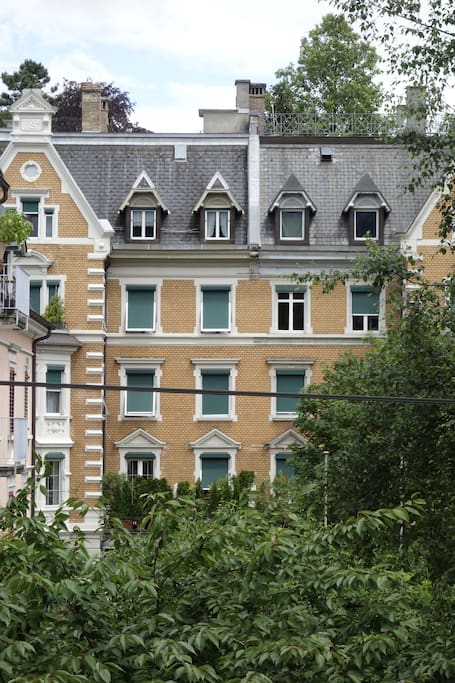 the house