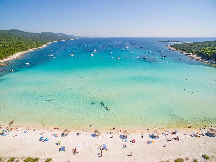 Sakarun beach Dugi otok
