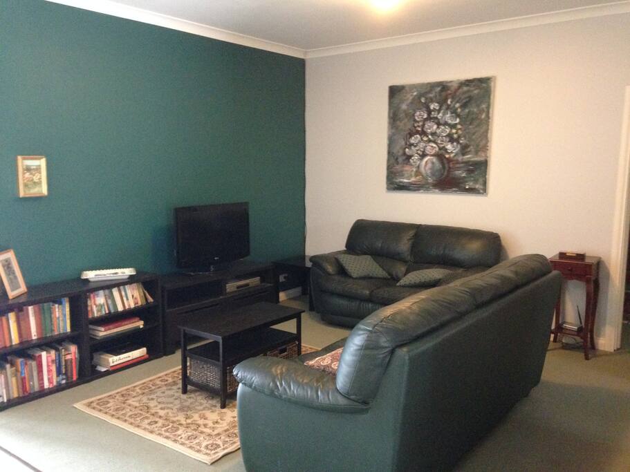 Living area at Weelaway Cottage