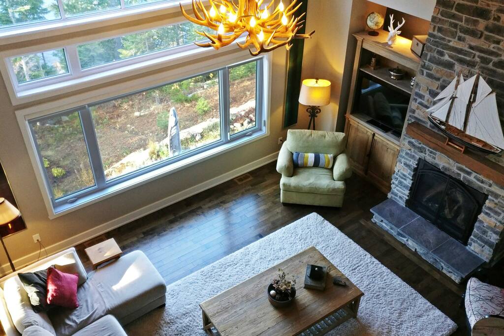Main living room from above