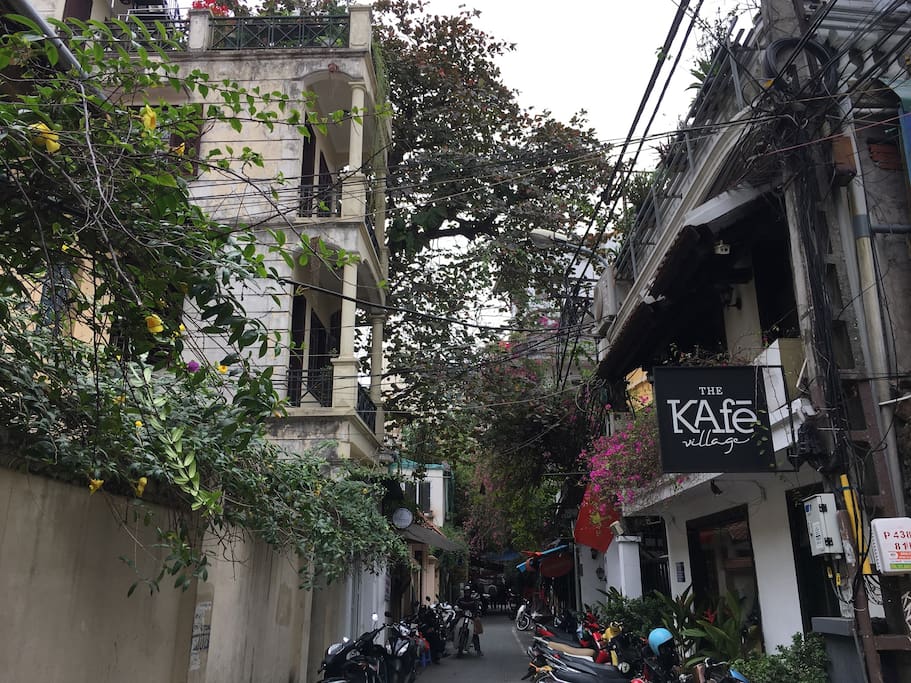 The alley