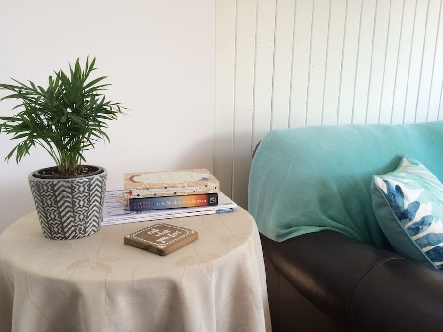 A cozy corner to snuggle up with a good book