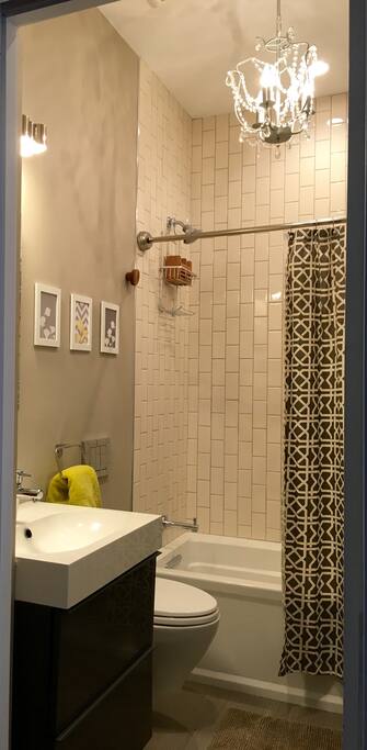 Brand New Full Bath with Tub and Shower