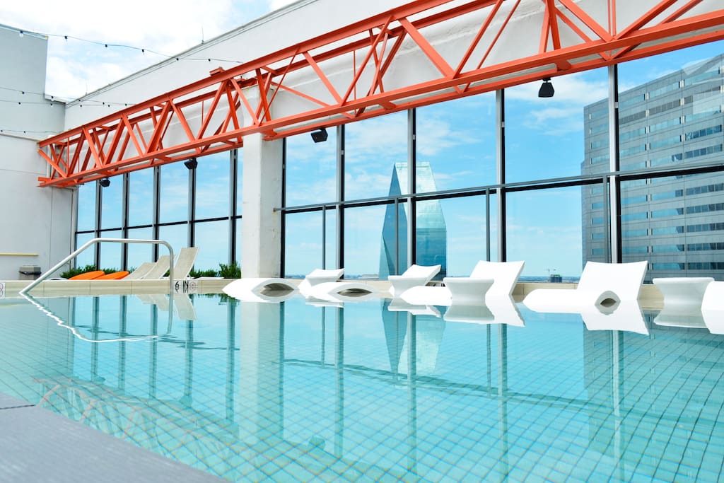 rooftop pool