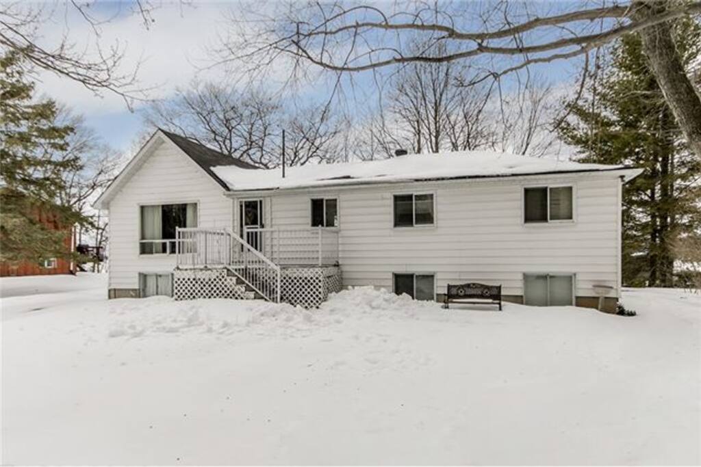 Front of cottage