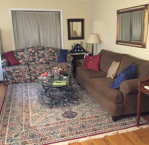 Huge Private Living w/ Q Bed&Bath Upstairs