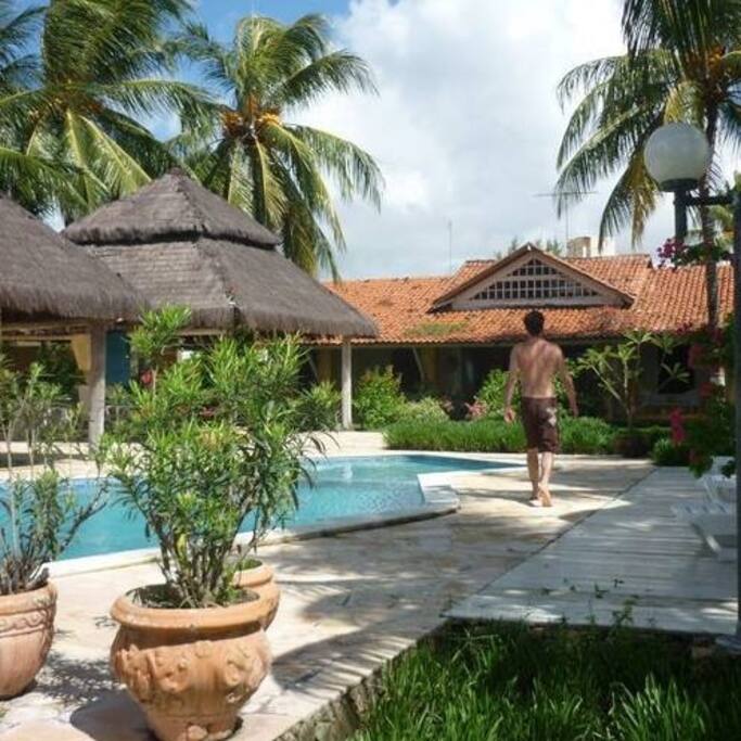 More pool.
