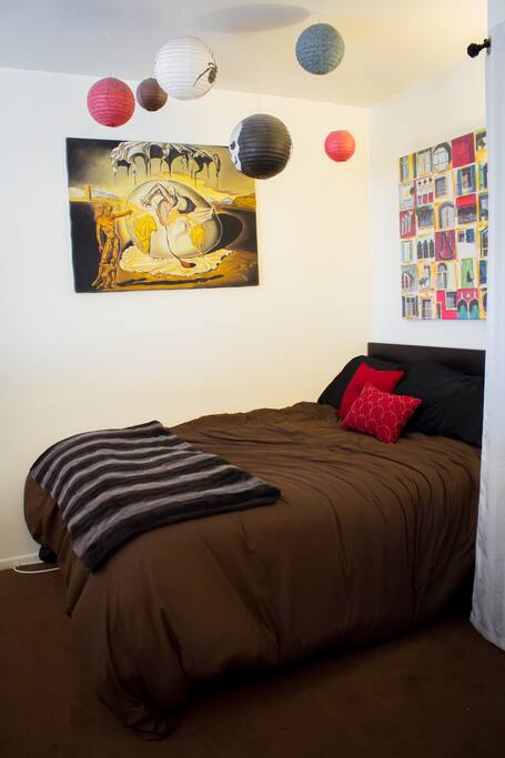 And here's your cozy bed!