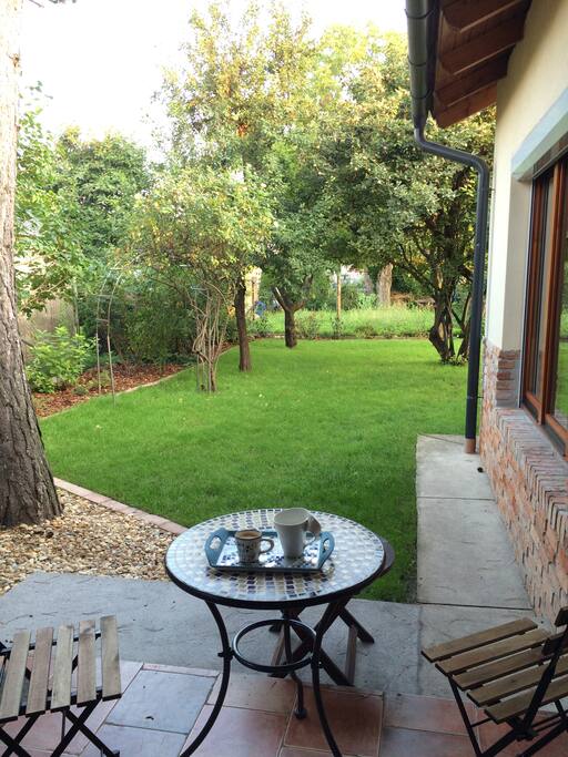 Enjoy the peace in the garden