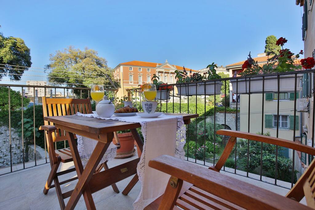 Balcony with the view