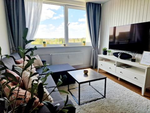 Cozy Apartment with Panoramic view